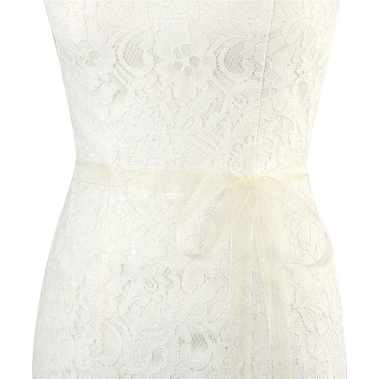 Wedding Dress Belt Rhinestone Sash Belt Crystal Beaded - Frimunt Clothing Co.