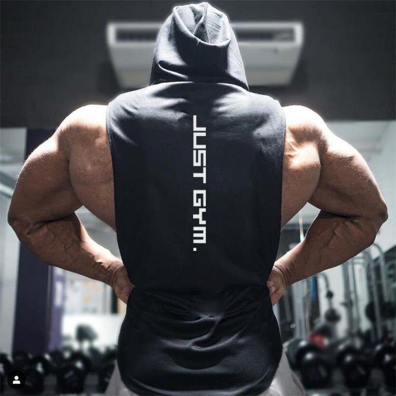 New Fashion Cotton Sleeveless Gym Hoodies Tank Top Men Fitness Shirt Bodybuilding Workout Vest - Frimunt Clothing Co.
