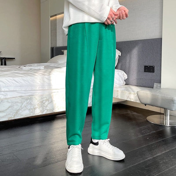 Trendy 5 Colors Nine-point Spring And Summer Loose Casual Pants For Men