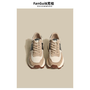 Women's Trendy Retro Sneakers Spring Autumn Casual Comfortable Athletic Shoes - Frimunt Clothing Co.