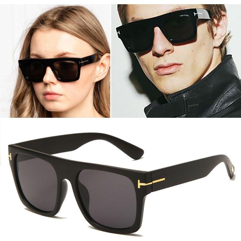 Cool Fashion High Quality Square Style Tom Sunglasses Unisex Vintage Sun Glasses UV400 - Frimunt Clothing Co.