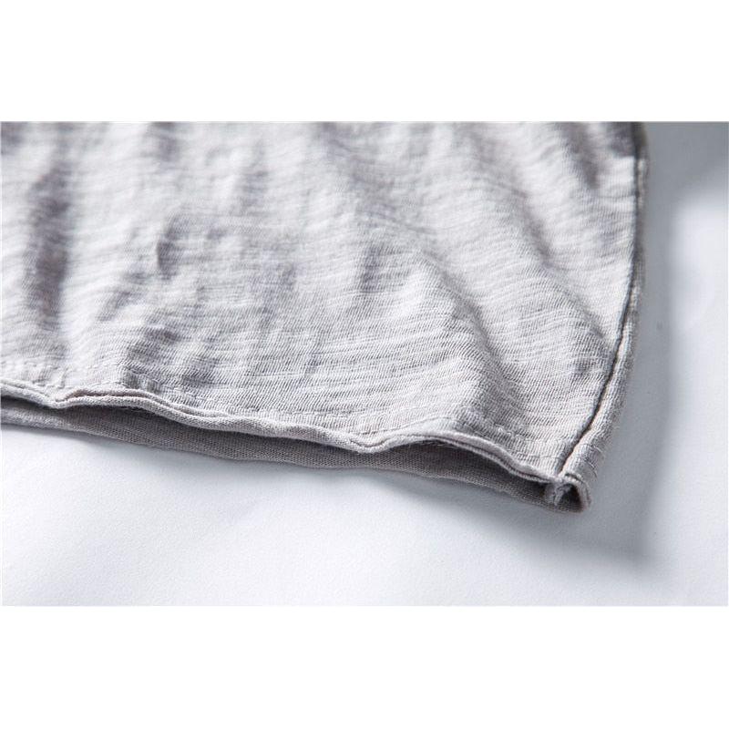 Men's T-Shirts Set 3PCS 100% Cotton Solid Colors Casual V-Neck Short Sleeve Soft Feel High Quality Tees - Frimunt Clothing Co.