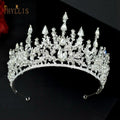 Luxury Crystal Crown Bridal Headwear Tiaras Pageant Hair Jewelry - Frimunt Clothing Co.