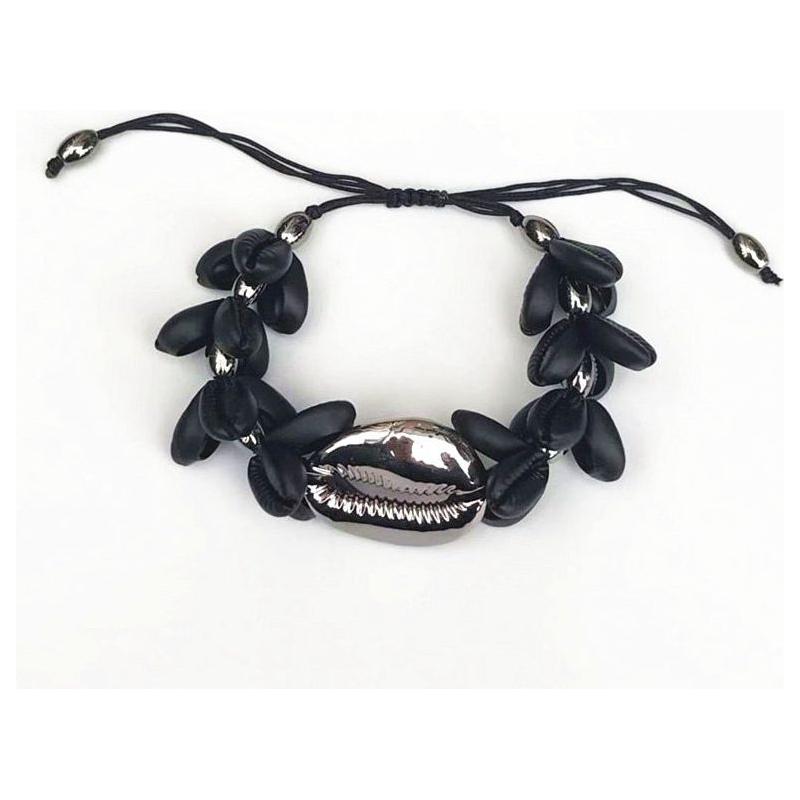 Natural Cowrie Shell Adjustable Bracelet  For Women Summer Accessories - Frimunt Clothing Co.