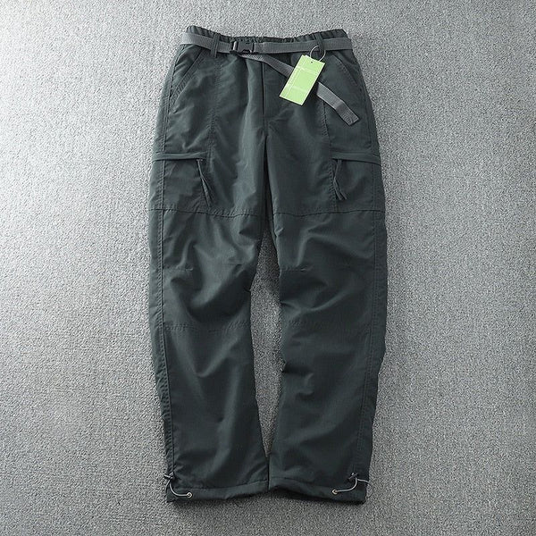 Men's Winter Thick Fleece Casual Pants Cotton Military Tactical Baggy Cargo Pant Double Layer Thermal Trousers - Frimunt Clothing Co.