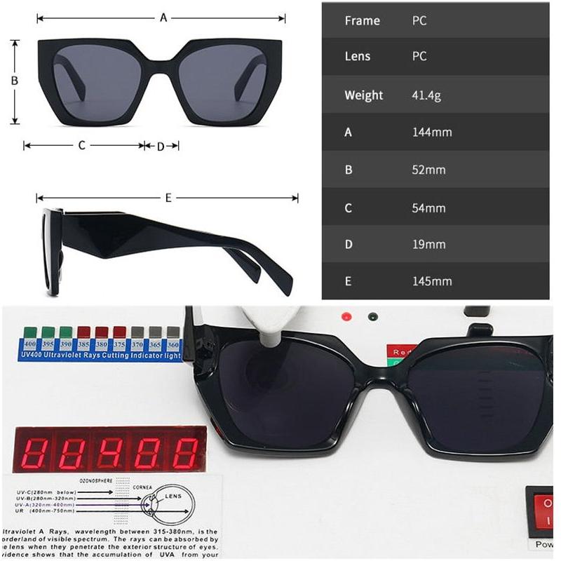 Women's Retro Polygon Cat Eye Colorful Sunglasses Clear Gradient Shades UV400 - Frimunt Clothing Co.