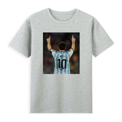 Lionel Messi 10 Fans T-Shirt New Unisex Style Comfortable Cotton T-Shirts B1-17