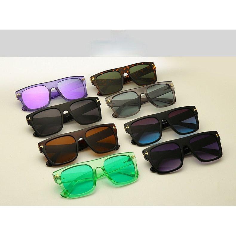 Cool Fashion High Quality Square Style Tom Sunglasses Unisex Vintage Sun Glasses UV400 - Frimunt Clothing Co.