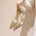 Women's Elegant High Heels Pointed Toe Wedding Shoes - 2 Styles - Frimunt Clothing Co.