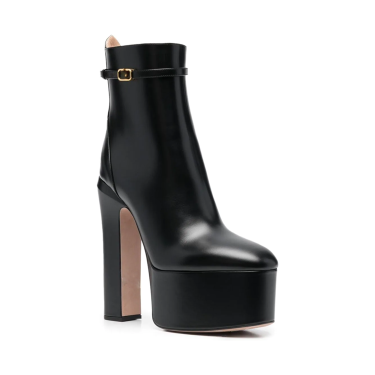 High-Heeled Women's Platform Ankle Strap Boots Catwalk Fashion - Frimunt Clothing Co.