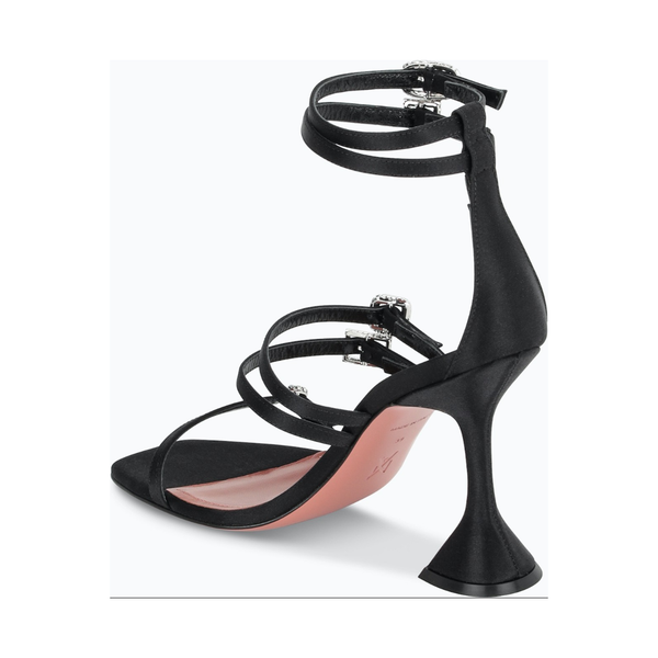 Women's Designer Inspired High Stiletto Heels Strappy Sandals With Rhinestone Crystal Buckles - Frimunt Clothing Co.