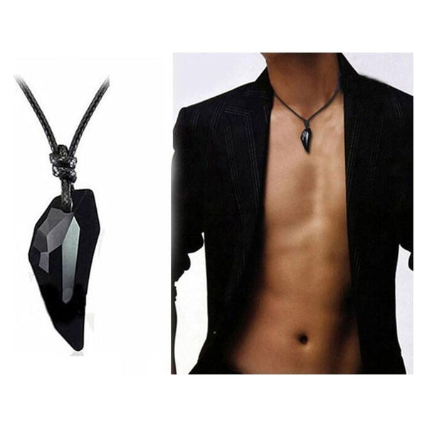 Men's Fashion Wolf Teeth Rope Chain Necklace - Boyfriend Gift