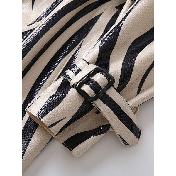 New Designer Windbreaker Belted Long Jacket High Quality Retro Fashion Spring Autumn - Frimunt Clothing Co.