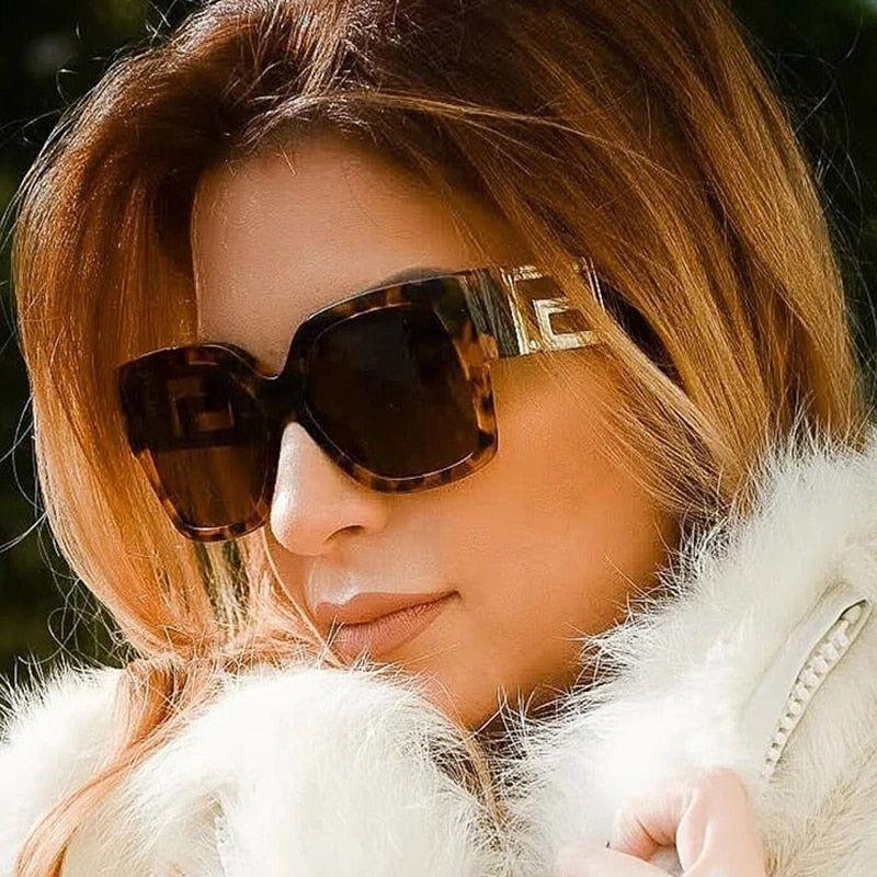 NEW Fashion Classic Style Gradient Unisex Brand Design Square Sunglasses - Frimunt Clothing Co.