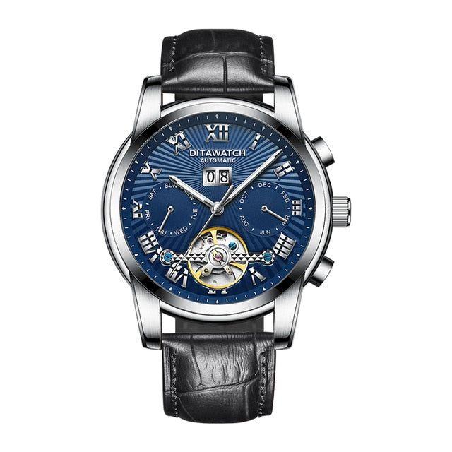 Men's Top Brand Luxury Fashion Automatic Mechanical Watch Waterproof Stainless Steel - Frimunt Clothing Co.