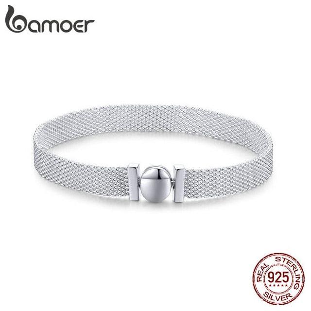 100% Real Sterling Silver 925 Reflexions Bracelet for Women European Luxury Fine Jewelry SCX110 - Frimunt Clothing Co.