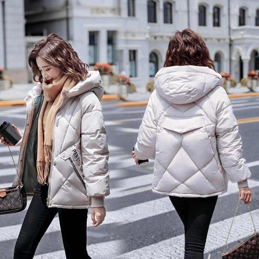 New Autumn Winter Women's Hooded Thick Down Cotton Padded Jacket - Frimunt Clothing Co.